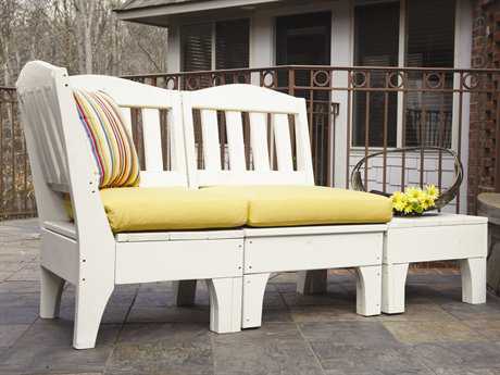 Uwharrie Chair Westport Wood Conversation Cushion Lounge Set