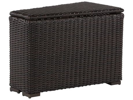 Windward Design Group Dakota Sectional Aluminum Wicker Arm Storage Unit