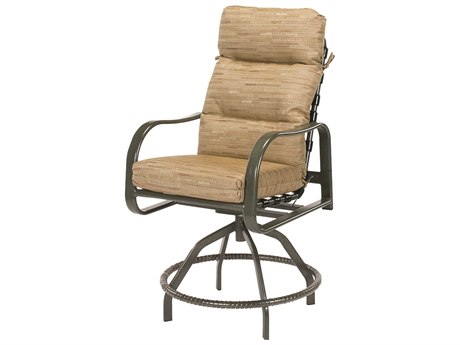 Windward Design Group Sonata Cushion Aluminum Swivel Balcony Chair