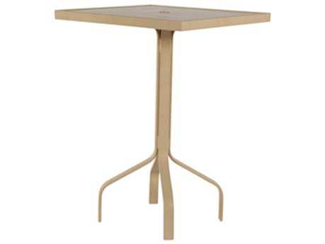 Windward Design Group Avalon Punched Aluminum 30 Square Balcony Table