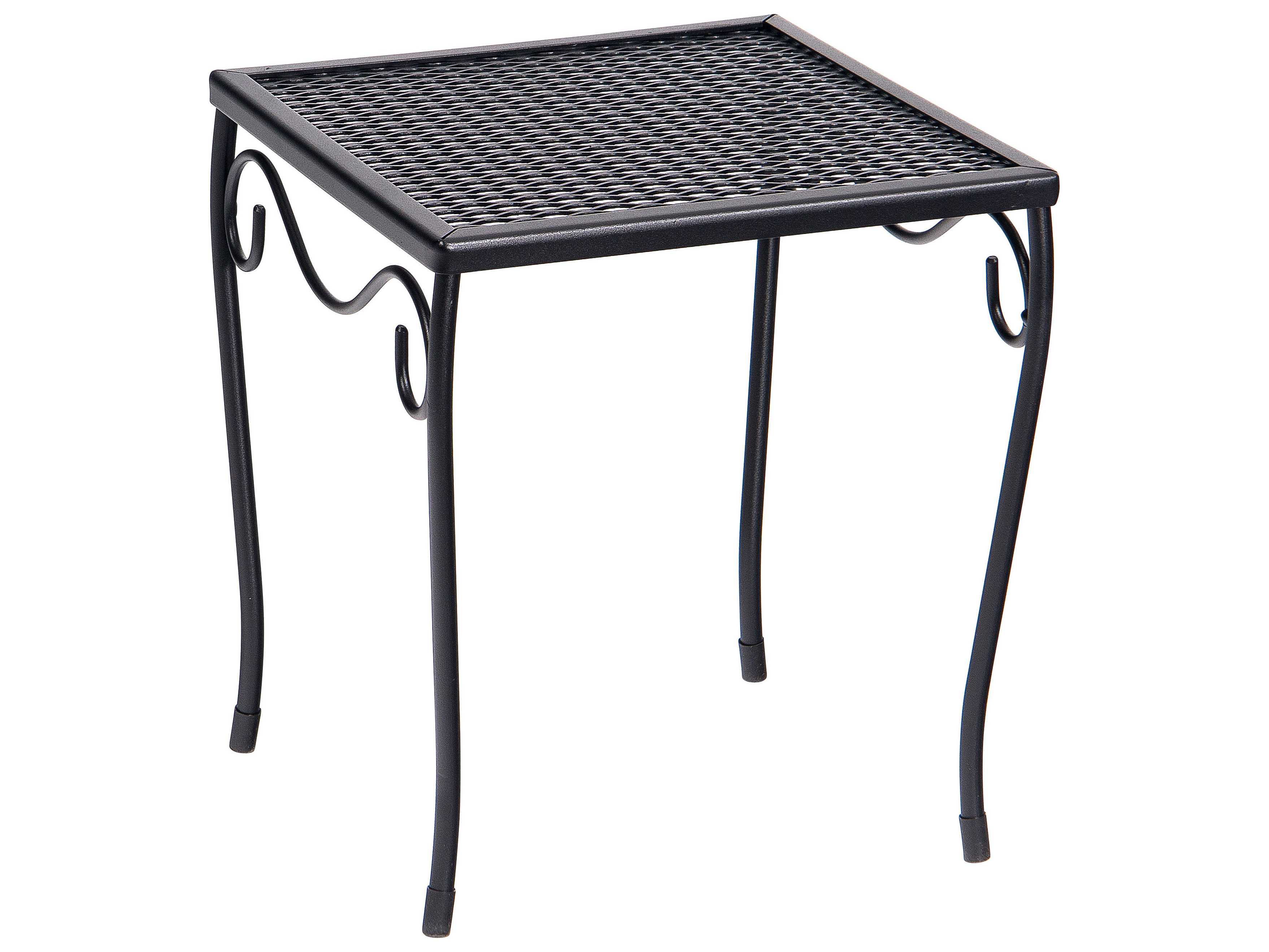 Small Wrought Iron Rustic Dining Room Table