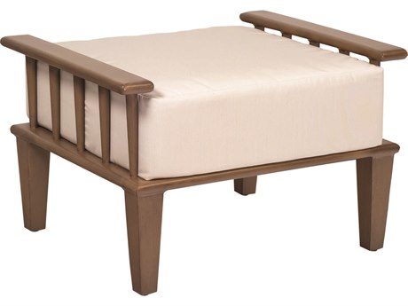 Woodard Van Dyke Aluminum Ottoman