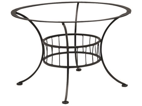 Woodard Easton Wrought Iron Chat Table Base Only
