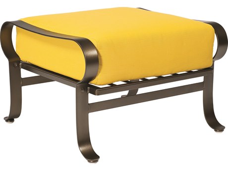 Woodard Cascade Wrought Iron Ottoman