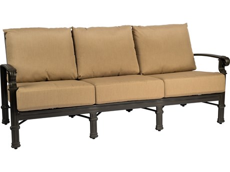 Woodard Spartan Cast Aluminum Sofa