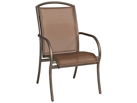 Woodard Rivington Sling Aluminum Stackable Dining Chair