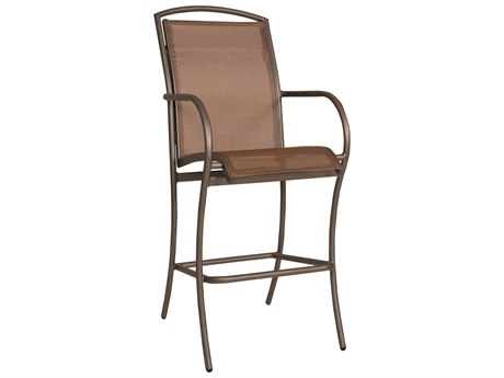 Woodard Rivington Sling Aluminum Bar Stool