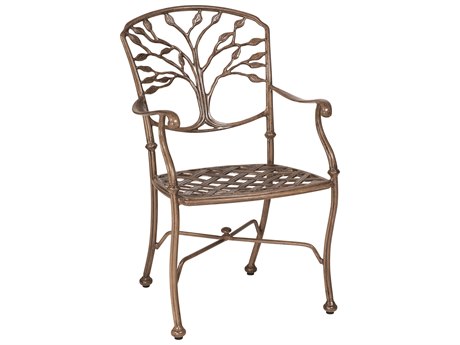 Woodard Heritage Cast Aluminum Dining Arm Chair