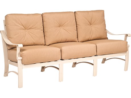 Woodard Bungalow Cushion Aluminum Sofa