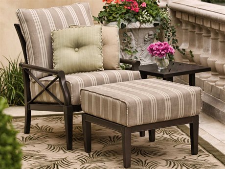 Woodard Andover Cushion Aluminum Lounge Set