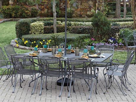 Woodard Modesto Wrought Iron Dining Set