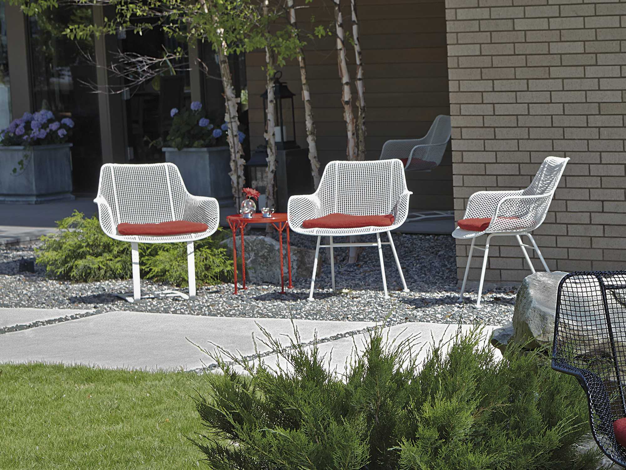 Woodard Sculptura Wrought Iron Occasional Chair 4G0010