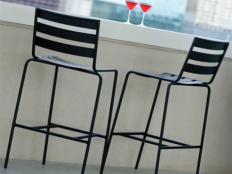 Woodard Cafe Series Wrought Iron Bar Set