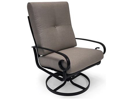 Winston Quick Ship Veneto Cushion Cast Aluminum Ultra Swivel Tilt Lounge Chair