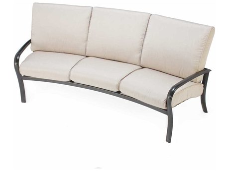 Winston Savoy Cushion Aluminum Crescent Sofa