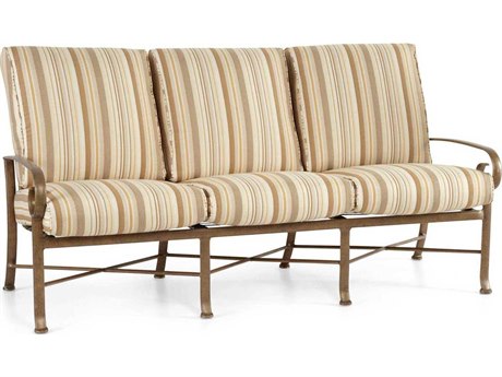 Winston Veneto Cushion Cast Aluminum Sofa