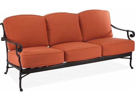 Winston Legacy Deep Seating Cast Aluminum Cushion Sofa