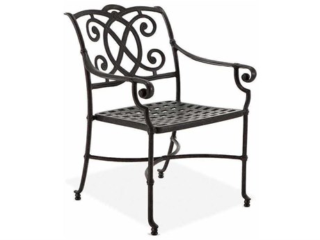 Winston Volterra Cast Aluminum Dining Chair with Cast Seat
