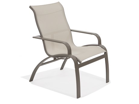 Winston Evolution Sling Aluminum High Back Arm Dining Chair
