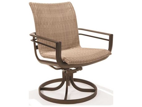 Winston Southern Cay Woven Aluminum High Back Swivel Tilt Chair