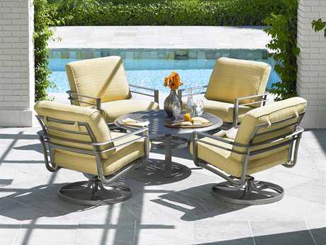 Winston Southern Cay Cushion Aluminum Lounge Set