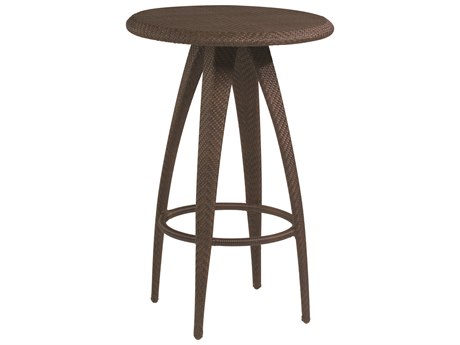 Whitecraft Bali Wicker 27 Round Woven Top Bar Table