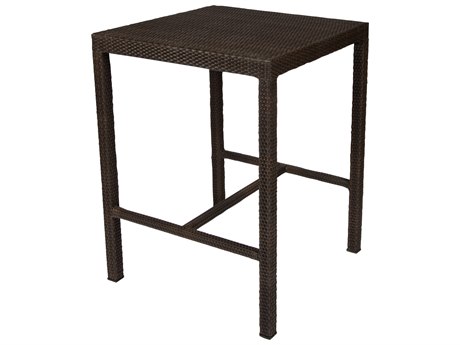 Whitecraft All Weather Wicker Miami 28 Square Counter Table