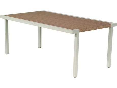 Whitecraft All Weather Wicker Sheridan 72 x 42 Rectangular Dining Table