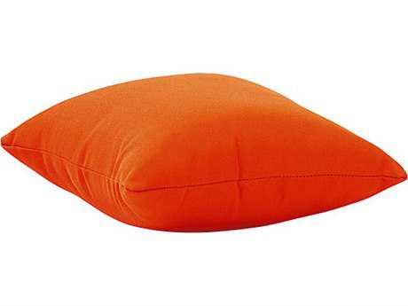Zuo Outdoor Laguna Small Outdoor Pillow in Orange