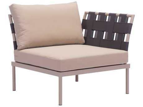 Zuo Outdoor Glass Beach Aluminum Customizable Lounge Chair