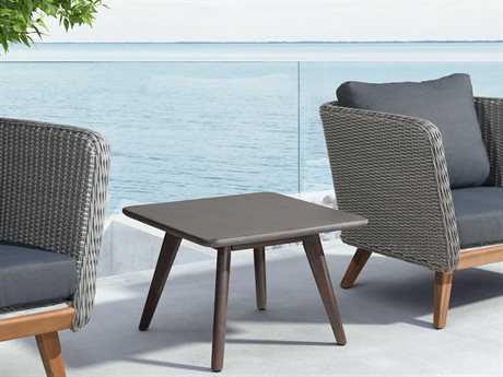 Zuo Outdoor Grace Bay Wood Synethetic Weave Conversation Lounge Set