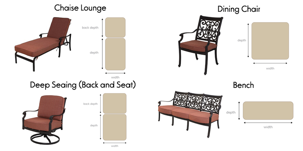 How to measure your cushion size