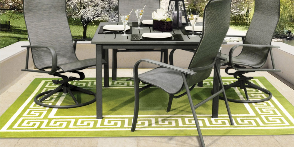 Outdoor Rug, What Size Rug For Patio Table