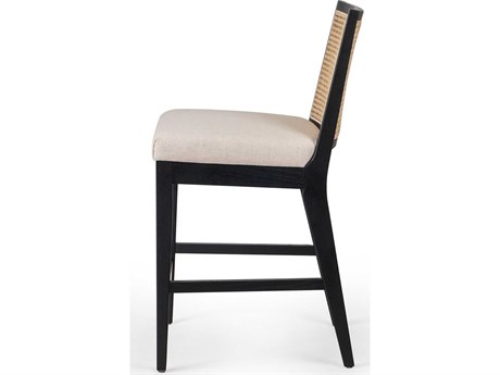 Luxecor Globetrotter Antonia Savile Flax Upholstered Cane Armless