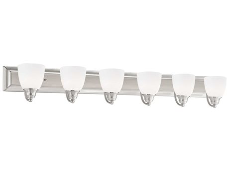 Springfield 6 Light Brushed Nickel Bath Vanity Springfield 6 Light Brushed Nickel Bath Vanity