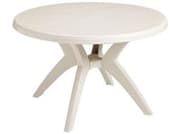 Outdoor Dining Tables Resin, Resin Round Outdoor Dining Table