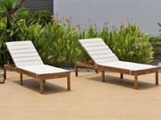 International Home Miami Amazonia Zuiderdam Patio Lounger Brown for sale online 