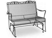 Wrought iron glider discount chair