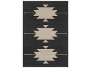 Colonial Mills Anastasia Black 8 ft. x 10 ft. Oval Indoor / Outdoor Rug