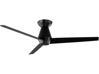 Modern Forms Slim Matte Black 52'' Wide LED Indoor / Outdoor Ceiling Fan MOFFHW200352LMB