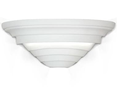 A19 Islands Of Light Cabrera 6" Tall 2-Light White Wall Sconce A1106