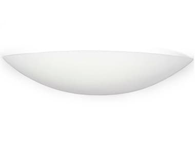 A19 Islands Of Light Great Maui 7" Tall 2-Light White Wall Sconce A11203