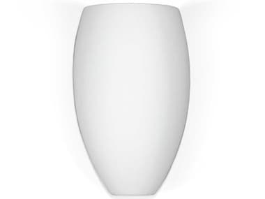 A19 Islands Of Light Antigua 9" Tall 1-Light White Wall Sconce A11501