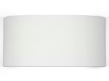 A19 Islands of Light Nicosia 7&quot; Tall 1-Light White Wall Sconce A11702