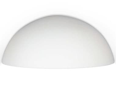 A19 Islands Of Light Thera 4" Tall 1-Light White Wall Sconce A1301D