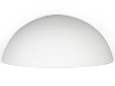 A19 Islands Of Light Gran Thera 6" Tall 2-Light White Wall Sconce A1302D