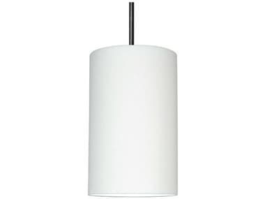 A19 Islands Of Light Gran Andros 7&quot; 1-Light White Cylinder Mini Pendant A1P202