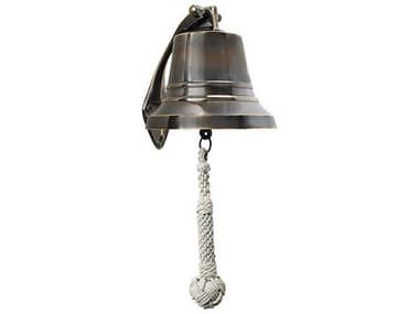 Authentic Models Bronze / Burnished Bronze 5'' Wide Ship's Bell A2AC072B
