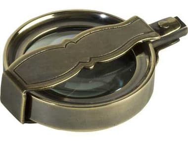 Authentic Models Nautical Vintage Travel Magnifier Bronze Burnished Decorative Accent A2AC090