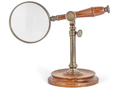 Authentic Models Bronzed Magnifying Glass With Stand A2AC099E